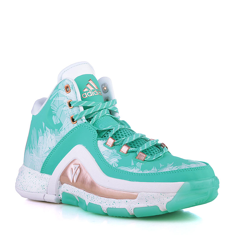 мужские мятные баскетбольные кроссовки  adidas J Wall 2 S85575 - цена, описание, фото 1